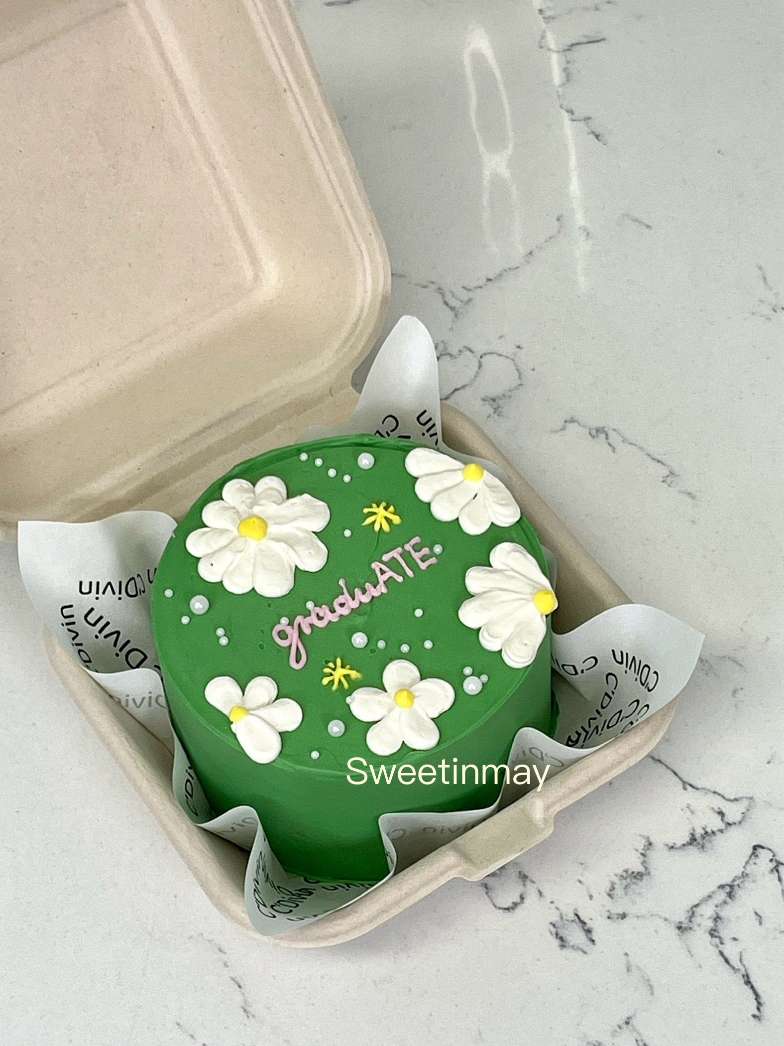 Cute Floral Bento Cake - Image 3
