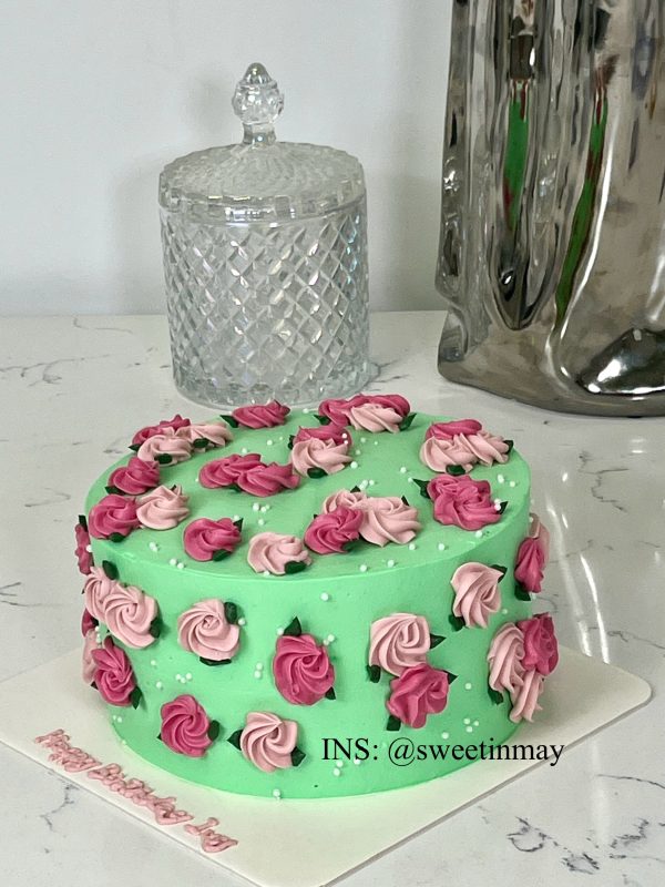Roses cake