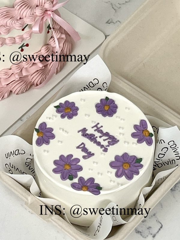 Cute Floral Bento Cake