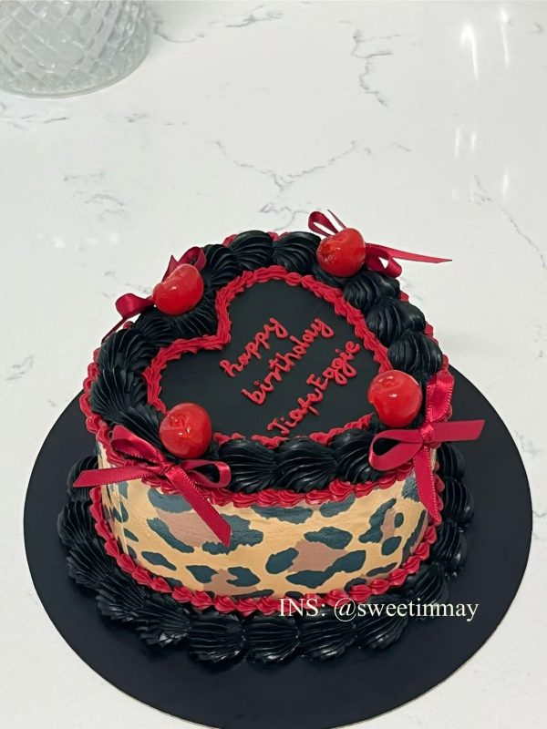 Leopard Print Cake