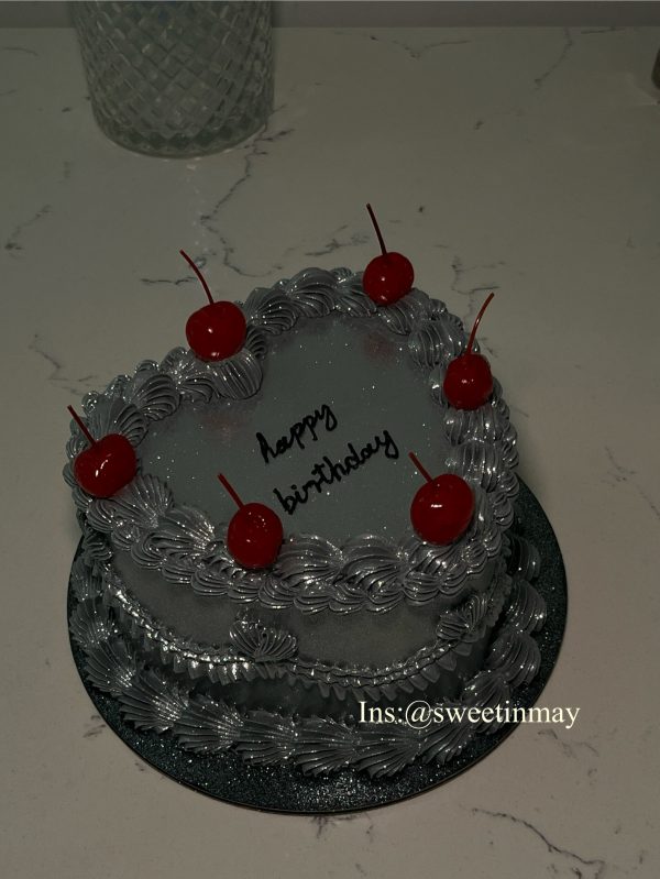 Metallic Gold/Sliver Cake