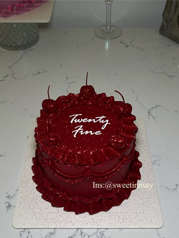 Edible Glittered Maraschino Cherries Add-on